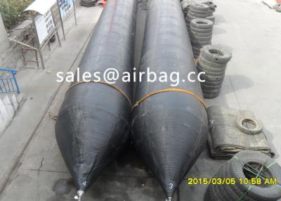 China Repeatedly Rubber marine airbag for barge boat , shipyard , Salvaging for sale