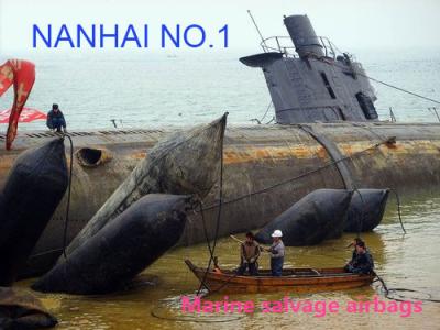 China Saco hinchable de elevación del aire subacuático pesado para el salvamento marino de los barcos/de las naves en venta