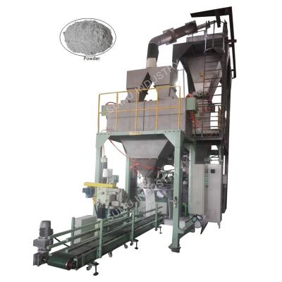 China 20kg-50Kg Food Net Weight Double Weight Artesian High Speed ​​Open Pouch Packing Sugar Filling Sealing Machine Automatic With PLC for sale