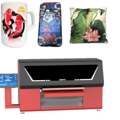 China Indoor Outdoor High Definition Advertising 5060 One Stop Large Size UV ​​Printer For Wooden Board Bottle Phone Case Textile Tile Glass PVC Leather Card for sale