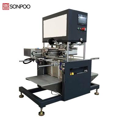 China Custom Aluminum Foil Gold Foil Custom Pneumatic Stamping Machine Automation Hot Printing Machine for sale