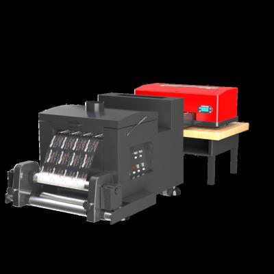 China Factory price adjustable t-shirt printing machine roll to roll dtf 30cm printer small powder shake machine for sale