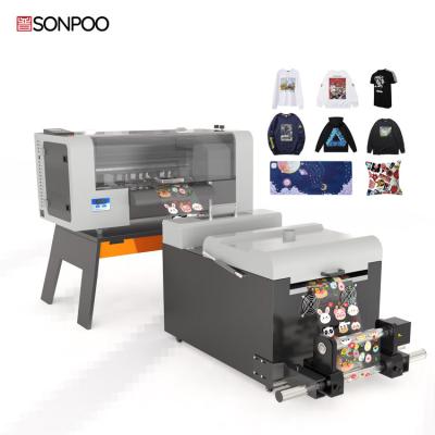 China Indoor Outdoor Advertising A3 DTF Printer With 2 Print Heads Dtf Machine Printer for sale