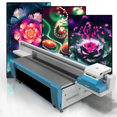 China Indoor Outdoor UV Flatbed Metal Printer For Glass Wood Advertising 2513 PVC Phone Case Acrylic Inkjet Printing Machine for sale