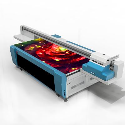 China Double Head i3200 Advertising 2513 Inkjet Printer Acrylic Wooden Bottle Glass Ceramic Outdoor Indoor UV LED 3D Flatbed Printing Machine for sale