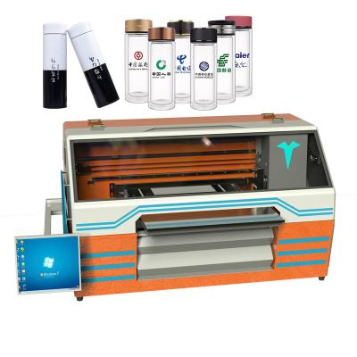 China Printing Shops Newly Improved UV Printing Machine For Hot Selling DIY Custom Double-nozzle Printer With Adsorption Function And Anti-blue Baffle for sale