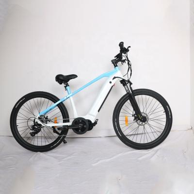 China Aluminum Alloy Seven Speeds Lithium Mid Drive Electric Mountain Bike For Use for sale