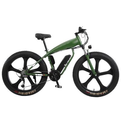 China New Design Aluminum Alloy Full Suspension Fat Tire 250W Electric Bike for sale