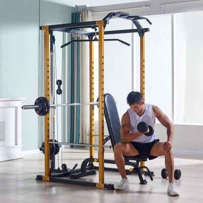 China Durable Home Use Power Tower Adjustable Squat Stretch Multifunctional Strength Training Equipment for sale