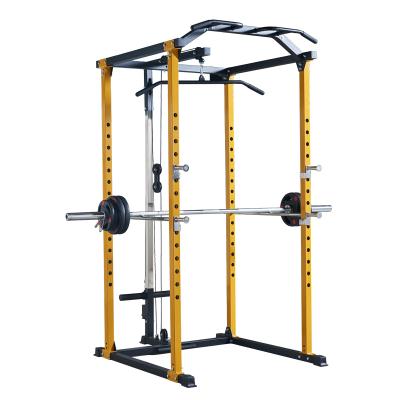 China Durable Pull Up Bar Exercise Rack Squat Rack Bench Curl Weight Rack Power Rack Home Gym Fitness for sale