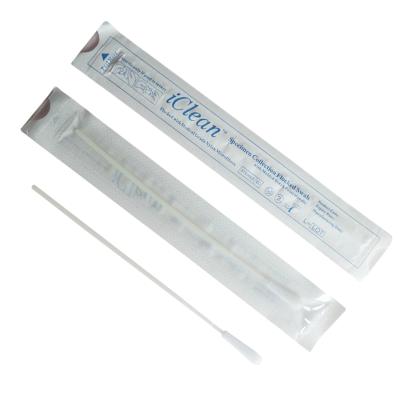 China iclean disposable laboratory transport vtm sterile medical buccal specimen flocked swab for sale