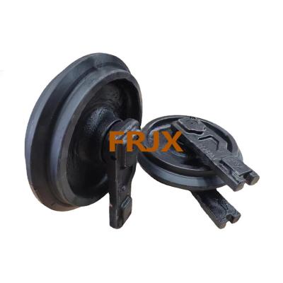 China Kobelco Sk15 Sk20sr Sk027 Sk042 Sk60 Sk120 Sk150 Front Excavator Idler Wheel For Sk150 Mini Excavator for sale