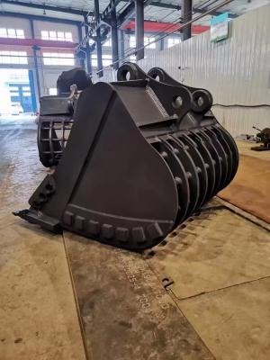 China Customized Volvo Rock Digging Tilt Ditch Mud Bucket Excavator Cleaning Screen Skeleton Buckets for sale