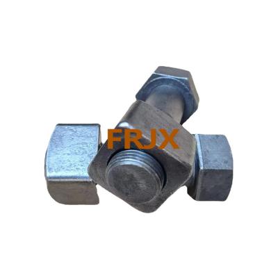 China Excavator Bulldozer Segment Plow Track Shoe Bolts Carriage Bolt for sale