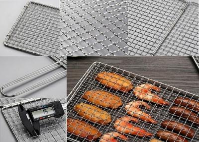 Cina 304 cavo unito intermedio Mesh Galvanized For Barbecue Grill in vendita