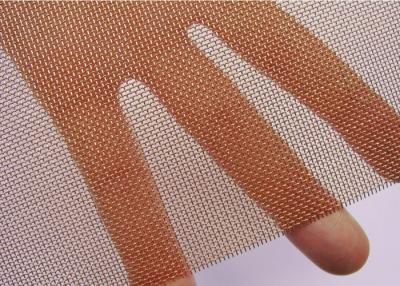 China Cobre fino Mesh Fabric, 60 malha 80 Mesh Copper Shielding Mesh Wear resistente à venda