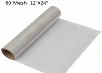 China 1M X 100F Stainless Steel Wire Mesh Roll 80X80 Mesh For Sieving / Filtering for sale