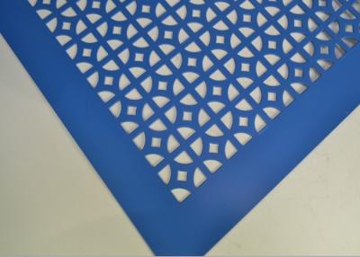 Chine Feuille en aluminium perforée hexagonale, maille en aluminium perforée de largeur de 1m 1.22m à vendre