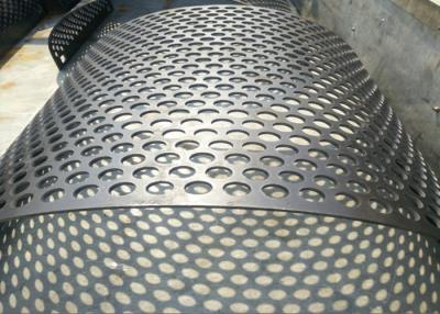 Cina Il acciaio al carbonio ha perforato lo stile di Mesh Round Hole Punched Weave del metallo in vendita