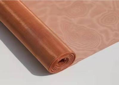 Cina 99,8% 100 larghezze tessuto/di Mesh Copper Wire Mesh 1m non magnetiche in vendita