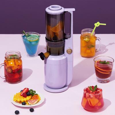 China Convenient Operated Household Slow Juicer Machine Slow Masticating Cold Press Juicer With Quiet Motor Easy To Clean for sale