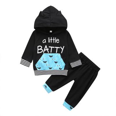 China Wholesale Casual Kids Jogging Suits Kids Tracksuits Sweatsuit Sets Black Cotton Children Hoodies Sweatshirts for sale