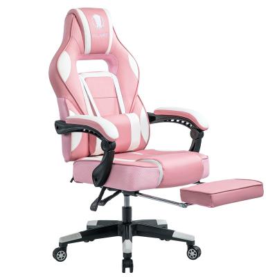 China Silla Gamer Racing Best Computer Cooling Ergonomic Desk Chairs Gaming Chair with Footrest for sale