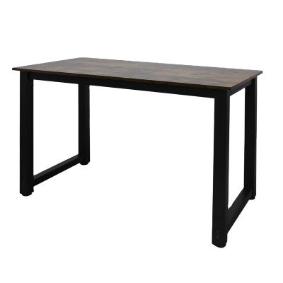 China (Size) Retro FCH Adjustable Wood Table Top + Tube Holder Particleboard Pulp Triamine 110cm Black Computer Desk N002 for sale