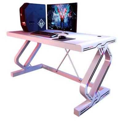 China Other Quality Guaranteed Glass Internet Cafe Frame Game Table Home E-sports Game Table for sale