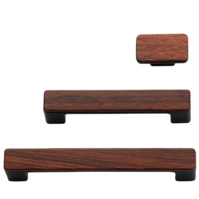 China Modern cheap hot sale good quality luxury black wooden doors handles for sale