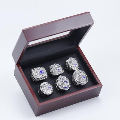 China CLASSIC 6pcs/set Championship Rings For Different Sports Teams Sports Rings Great For Men for sale