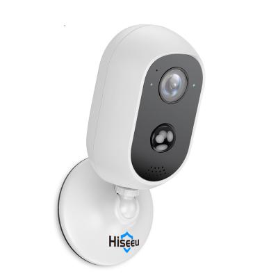 China Wireless hiseeu 1536P 3MP Battery Security Cameras Battery Operated NIGHT VISION CCTV Security Long Life with PIR for sale