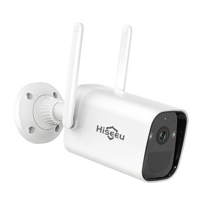 China Low power hiseeu Good Quality 3MP Bullet Camera With Powered Wireless Wifi Solar Power Battery IP Camera for sale