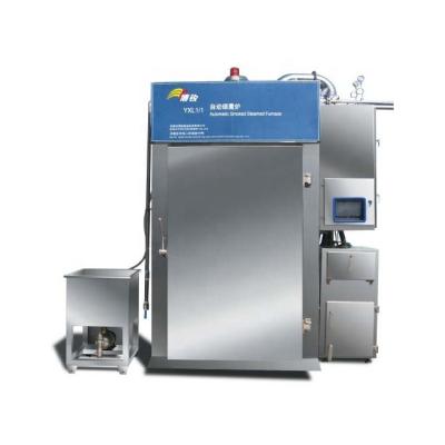 China YXL2/2 500kg smoking meat and sausage per oven meat smoking machine for sale