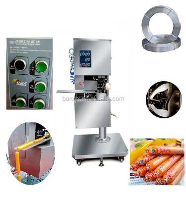 China For sausage best SZK-I commercial aluminum sausage sealer cutting machine for sale for sale