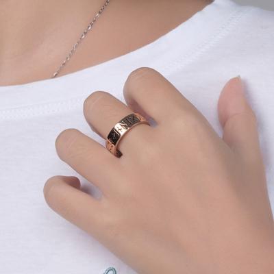 China Vintage joyeria acero stainless steel matrimonio 18k plated compromiso al anillo por-maire en por-maire en oro anillos vikingos inoxidable 14k for sale