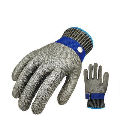 China Hot Selling Cut Cut Gloves Abrasion Resistant And Cut Resistant Metal Safety Gloves for sale