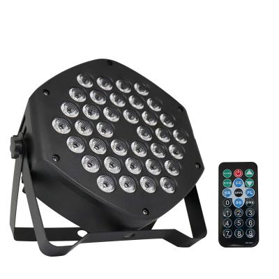 China China high quality hot sale party party reliable and cheap 36 beads lamp black cyclone colorful par light with cheap price for sale