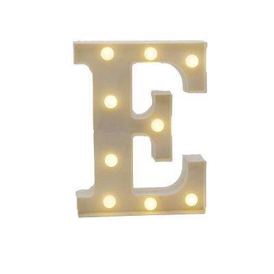 China Indoor Battery Operated 22CM Marquee Led Lights Night Sign Decoration Lamp Letter Lights for sale