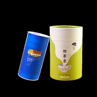 China Best Seller Relief Sculpture Pattern Letters Recyclable Appearance Packaging Environmentally Friendly Recyclable Cardboard Paper Tube for sale