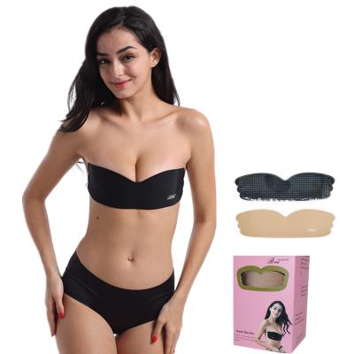 China One Piece QUICK DRY No Slip No Trace Shape Cover Silicone Adhesive Bra Push Up Seamless Sipple for sale