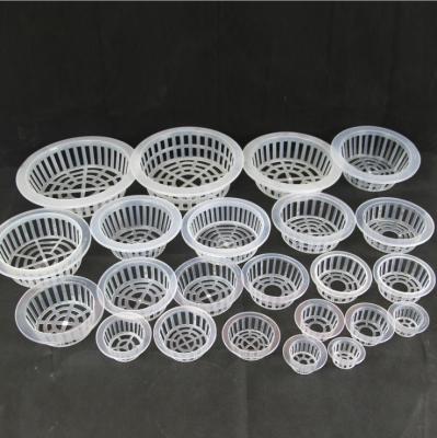 China Hydroponic Minimalist Multiple Specifications Grow Systems Engraftment Plastic Basket Net Planting Pots for sale