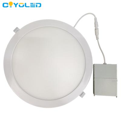 China Ultra Thin High Illumination COYOLED 9W 12W 15W 18W 24W Ceiling Light Aluminum Led Panel Lights for sale