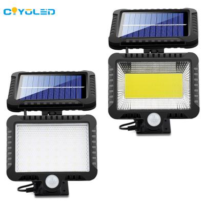 China COYOLED Solar Led Yard Wall Lights Outdoor Sensor Human Body Wall Lights For Home for sale