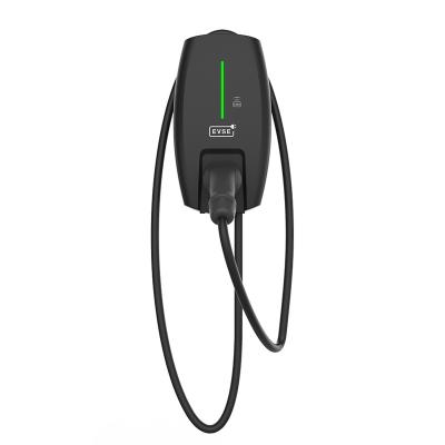 China Ev Charger chademo 7KW Wallbox Type - 2 Wired Wall Mounted Charging Stations Fast Electric Car EV Charging Station for sale