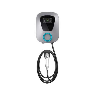 China APP Control JH-EVPower 7KW Ev Charger Wallbox Type - 2 Type 1 EV Wall Mounted Electric Car Station EV Charging Stations for sale