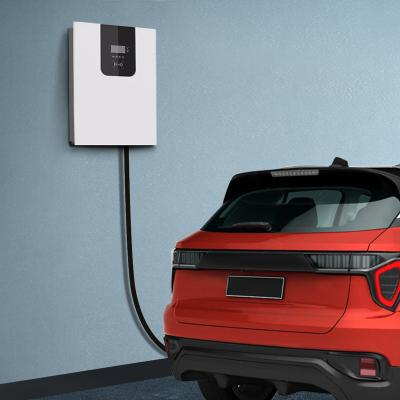 China APP Control DC 20kw Electric Car EV Charging Station Wall Mounted Fast Three Phase Charger For Car Battery With CE for sale