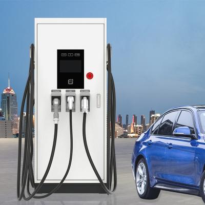 China High Quality Waterproof DC Charger 60kw 3 EV Charging Stations JH-EVPower APP Control Commercial DC EV Fast Charger for sale