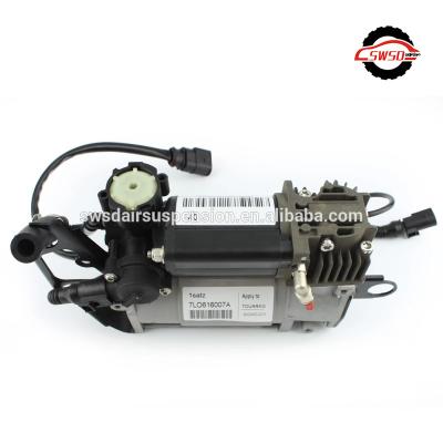 China Rubber & Steel 7L0616006F 7L0698007 Airmatic Suspension Air Compressor Pump For VW TOUAREG & Audi A8 2002-2010 7L0616006H for sale