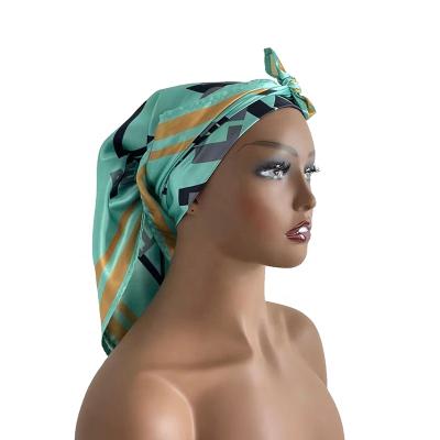 China Large SQUARE Luxury Scarves Custom Printed Personalized 100% Square Satin Silk Hair Scarf for sale